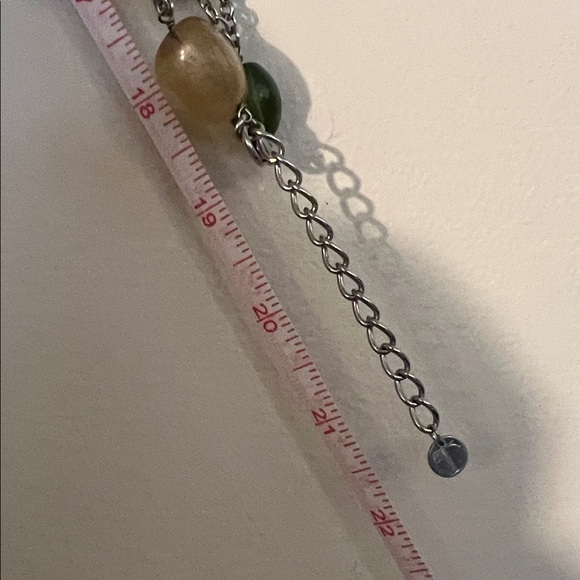 Talbots Tortoiseshell & Beaded Chain Necklace - Long - Picture 9 of 10